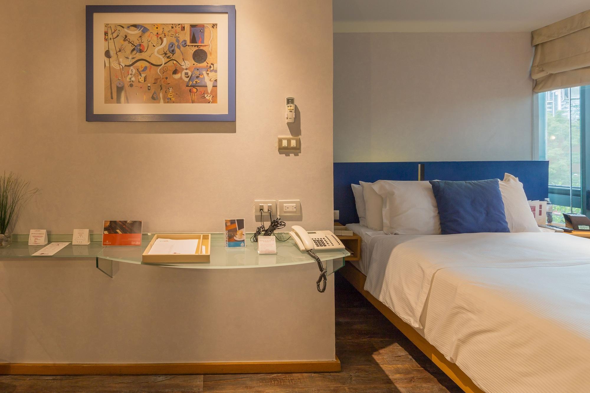 Suites Contempo México DF Exterior foto A room at the hotel